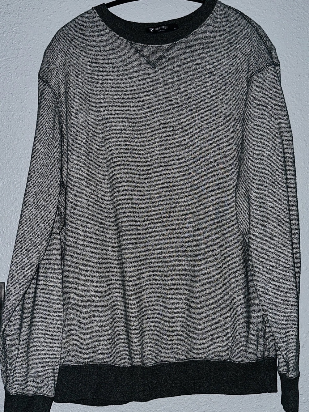 Daniel Cremieux Men's 100% Cotton Textured Knit Crewneck Sweater